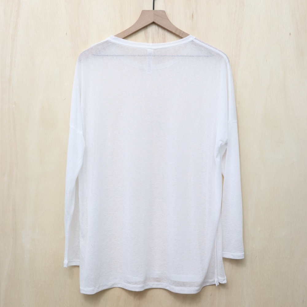 ALO Arrow Oversized Long‎ Sleeve White XS - Picture 3 of 4